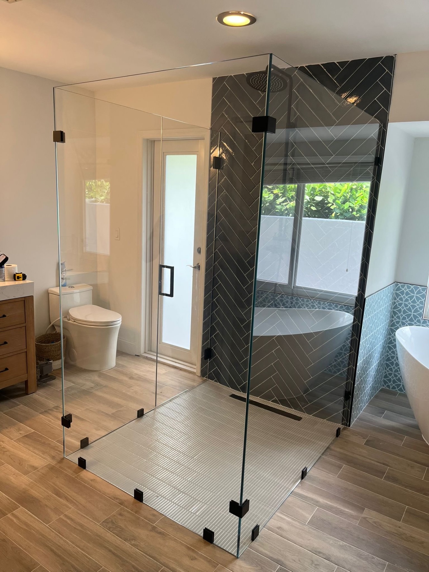 Walk-In Glass Enclosure